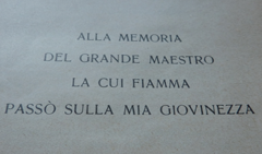 Dedica posta in apertura del volume degli Aneddoti della vita di Francesco Petrarca